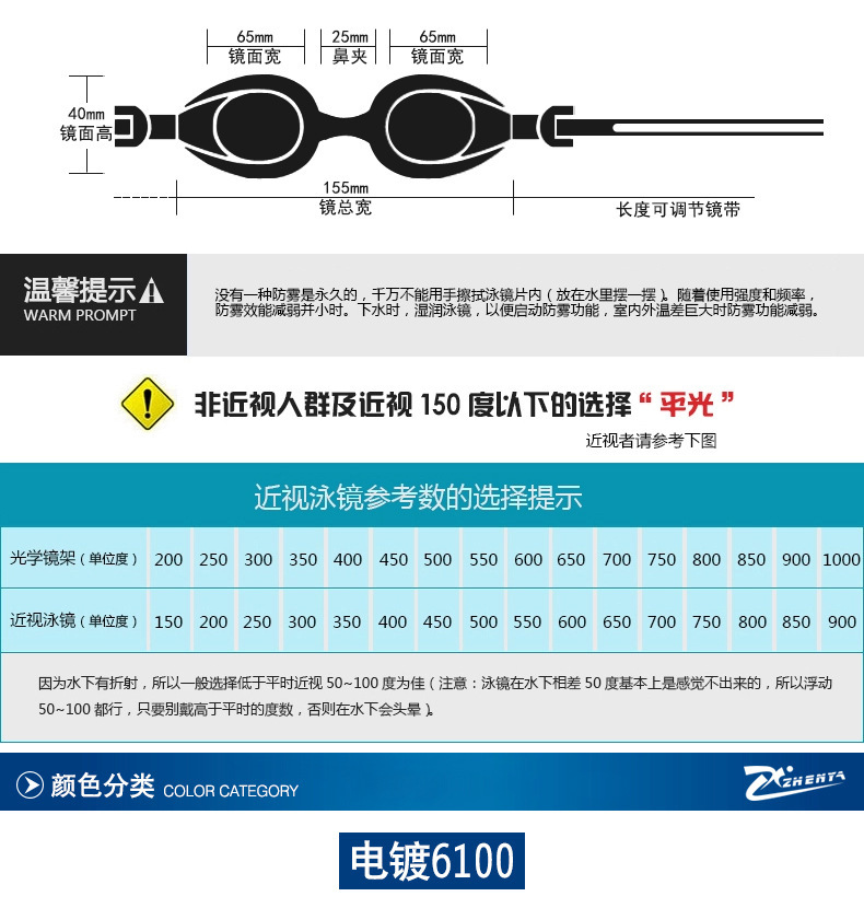 硅膠泳鏡