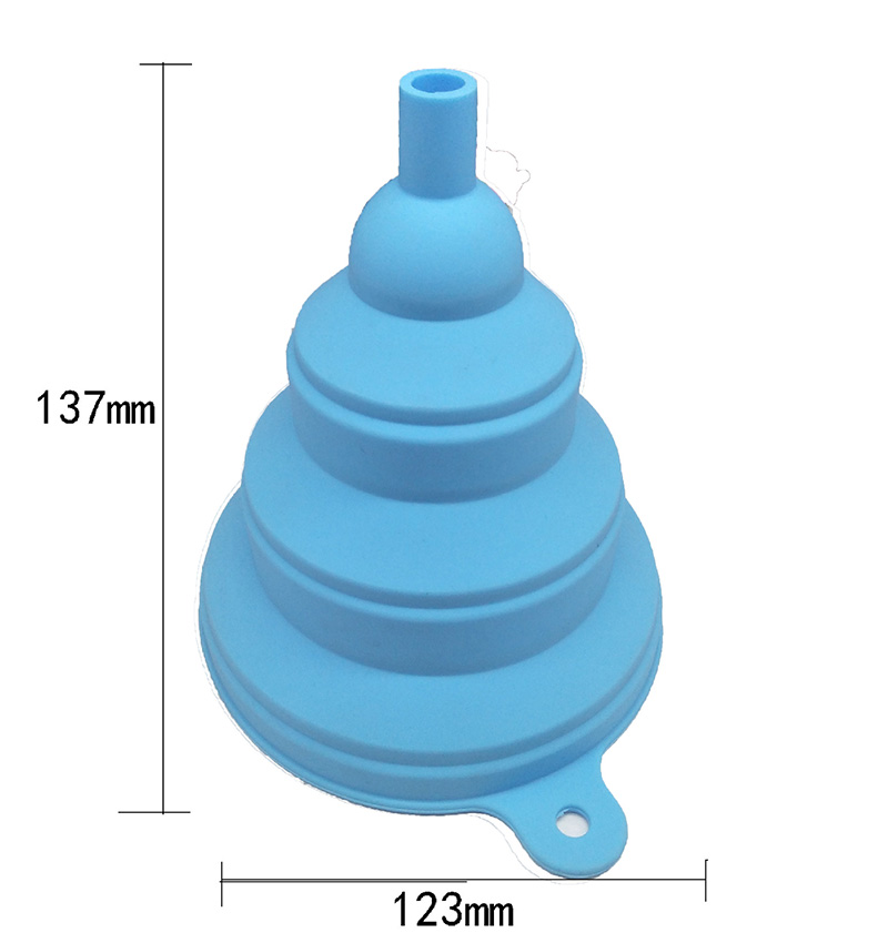 硅膠折疊漏斗
