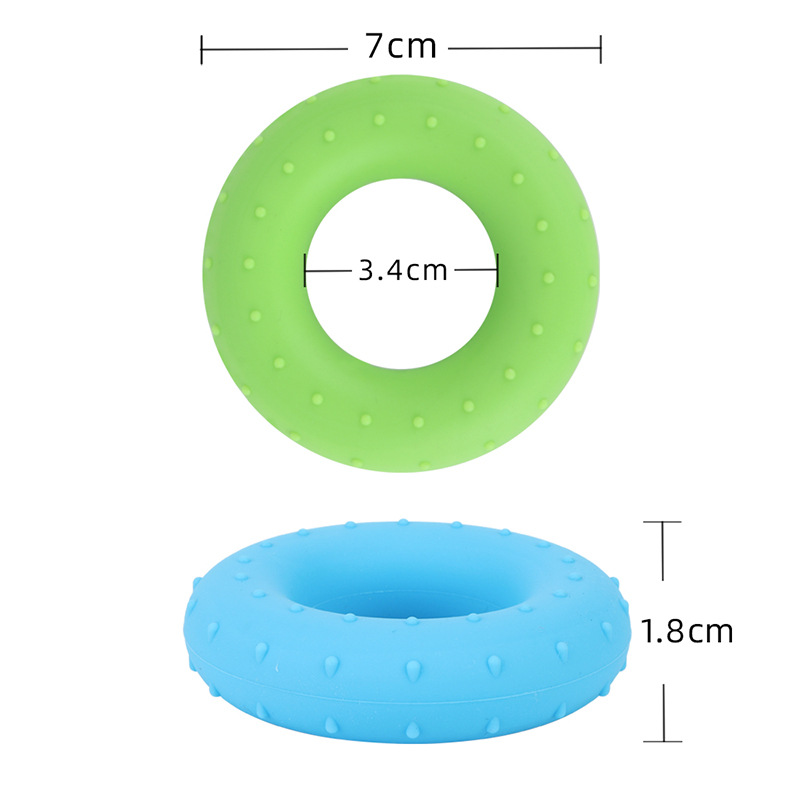 硅膠握力圈手指康復訓練握力器