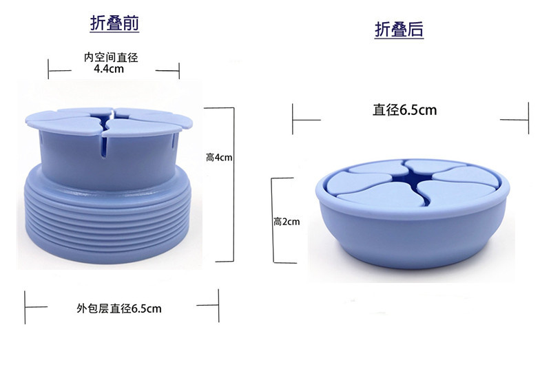 硅膠耳機線收納盒繞線器